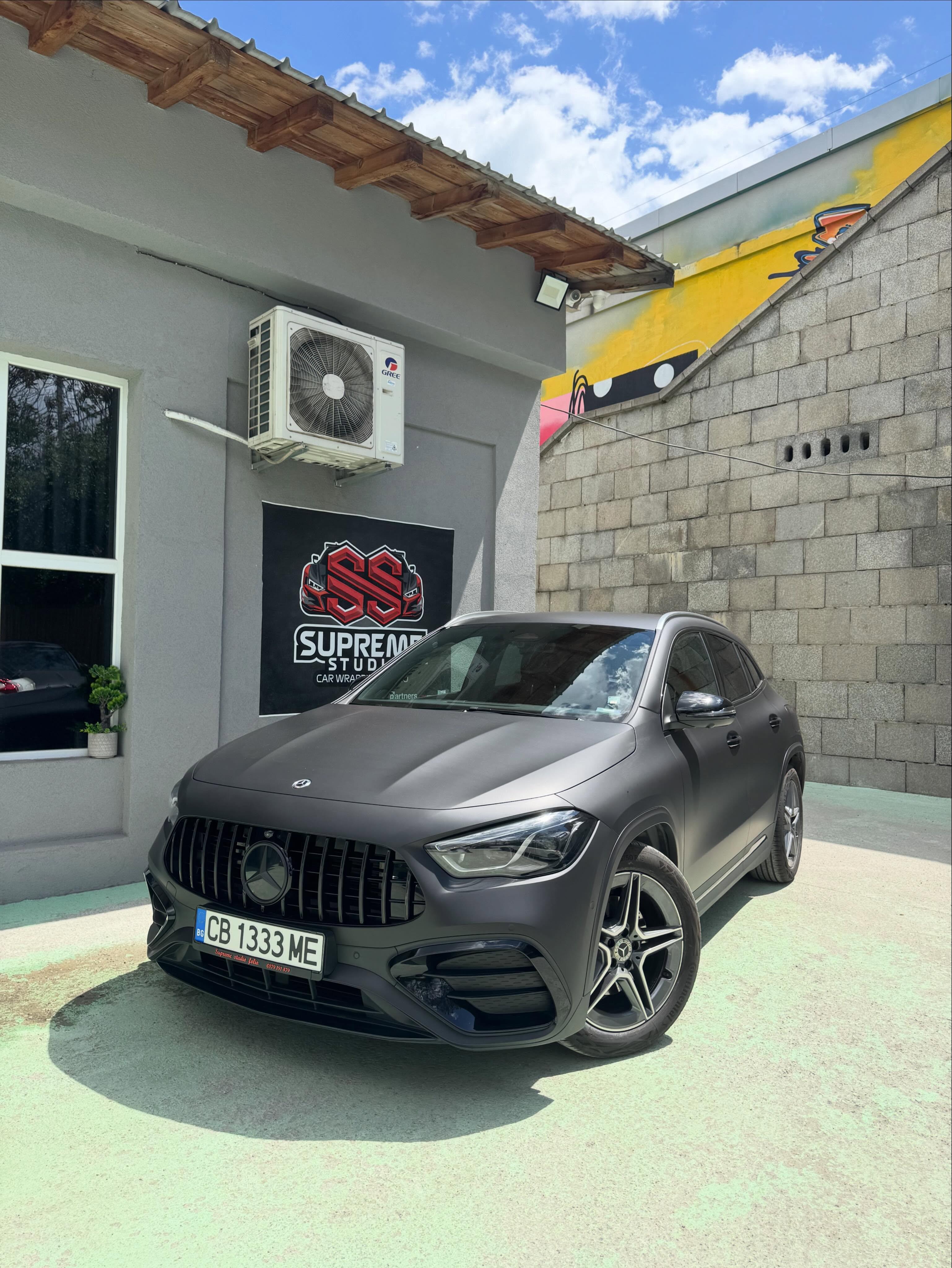 Mercedes-AMG GLA — chrome delete